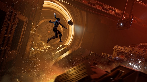 画像ギャラリー No.009のサムネイル画像 / 人類最後の希望となるべく,無機質な巨大構造物の中を進め! ステルスアクション「Steel Seed」配信開始