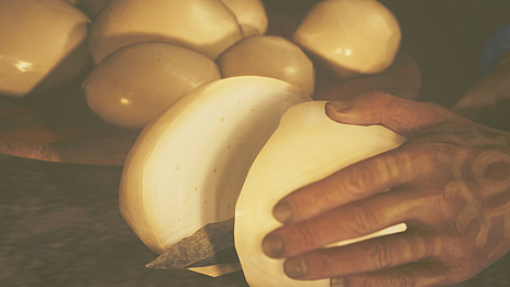 画像ギャラリー No.007のサムネイル画像 / モンハンワイルズのチーズナン作ってみた。