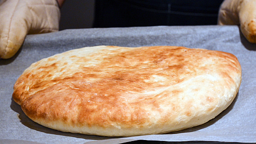 画像ギャラリー No.026のサムネイル画像 / モンハンワイルズのチーズナン作ってみた。