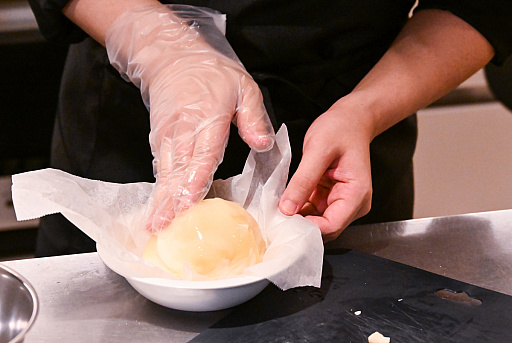 画像ギャラリー No.035のサムネイル画像 / モンハンワイルズのチーズナン作ってみた。