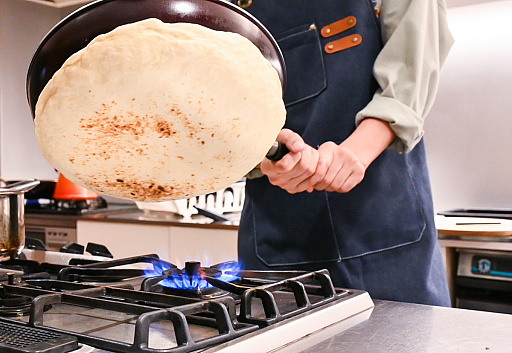 画像ギャラリー No.049のサムネイル画像 / モンハンワイルズのチーズナン作ってみた。