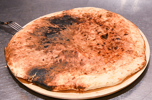 画像ギャラリー No.052のサムネイル画像 / モンハンワイルズのチーズナン作ってみた。