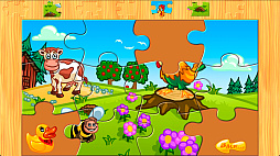 Animal Farm Jigsaw Games for Toddlers, Babys and Kids