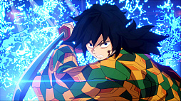 画像ギャラリー No.005のサムネイル画像 / 「鬼滅の刃 ヒノカミ血風譚2」,有償DLC「冨岡義勇(無限城編)」キャラクターパックを3月12日に配信。“柱”のひとりで,水柱の称号を持つ