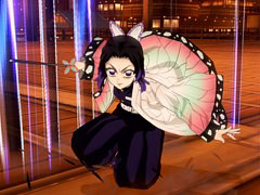 「鬼滅の刃 ヒノカミ血風譚2」,胡蝶しのぶ(無限城編)が参戦する有償DLCを4月17日に配信。柱のひとりで「蟲柱」の称号を持つ剣士