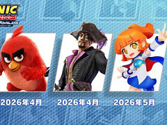 「ソニックレーシング クロスワールド」に真島吾朗(キャプテン真島),アルル,レッドがコラボレーサーとして参戦決定