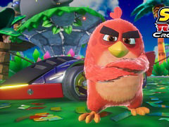 「ソニックレーシング クロスワールド」,アングリーバードシリーズより,レーサー「レッド」とオリジナルマシン「スーパーロースター」が登場