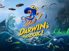 タコが主人公のアクションADV「Darwin's Paradox!」,本日リリース。タコならではの能力を生かし,ステージごとのギミックを突破しよう