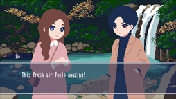 画像ギャラリー No.004のサムネイル画像 / 親友に似た別人と思いがけず2人旅。ゲーム内のスマホを操作して,旅を進めるビジュアルノベル「まちあわせ」,Steamストアページを公開