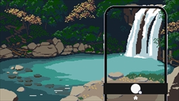 画像ギャラリー No.006のサムネイル画像 / 親友に似た別人と思いがけず2人旅。ゲーム内のスマホを操作して,旅を進めるビジュアルノベル「まちあわせ」,Steamストアページを公開