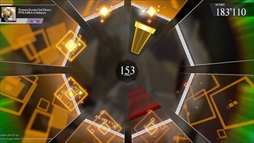 画像ギャラリー No.004のサムネイル画像 / 八角形の判定枠を採用したリズムゲーム「Estella」,Steamストアページを公開。惑星を巡る彗星として,音楽の旅に出発する