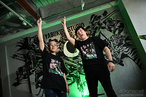 画像ギャラリー No.041のサムネイル画像 / 須田剛一“出奔”につき欠席裁判!! アドリブか,ムチャぶりか。「ROMEO IS A DEAD MAN」制作の裏側に迫るベテラン&若手との4人タッグマッチ2連戦