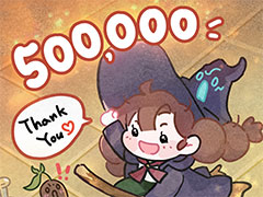 高評価癒し系ADV「Little Witch in the Woods」,Steam累計販売数が50万本を突破。3月20日からのスプリングセールにも参加