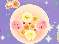 「スイカゲーム ぷらねっと」,本日発売。惑星をテーマとした円形ステージで好きな角度からフルーツを落とせるほか,「超シンカ」機能も搭載