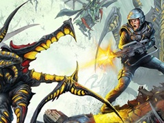 無数に襲い来るバグたちをあらゆる兵器で殲滅せよ! 「スターシップ・トゥルーパーズ:アルティメット・バグ・ウォー!」,本日リリース