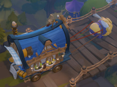 キャラバンに乗って旅をしたり,クラフトしたり,市場でお店を開いたり。癒し系ADV「Cozy Caravan」,Steamで「非常に好評」スタート