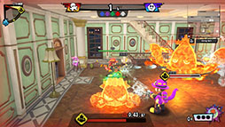 画像ギャラリー No.001のサムネイル画像 / 消防士の中に紛れ込んだアーティストを捕まえるオンラインマルチプレイACT「OCTOPinbs」,今春Steamで配信。開発はラセングルとトライエース