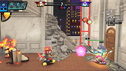 画像ギャラリー No.008のサムネイル画像 / 消防士の中に紛れ込んだアーティストを捕まえるオンラインマルチプレイACT「OCTOPinbs」,今春Steamで配信。開発はラセングルとトライエース