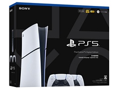 PS5 デジタル・エディション本体に,2台のDualSense ワイヤレスコントローラーを同梱したセット商品が4月24日発売
