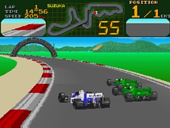 アーケードアーカイブス版「ファイナルラップ」,3月26日配信。鈴鹿サーキットでF1のハイスピードバトルを楽しめる