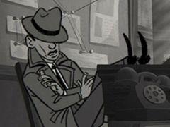 時間のループに囚われた探偵が事件の真相に迫る。文学×ノワールをテーマにした探偵ミステリーADV「ブラス・クーバスの死後依頼」,Steamで配信