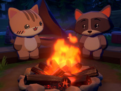 焚火を囲んでおしゃべりしたり,料理したりするまったりマルチプレイゲーム「Cozy Campfire Club」,プレイテストの参加者を募集中