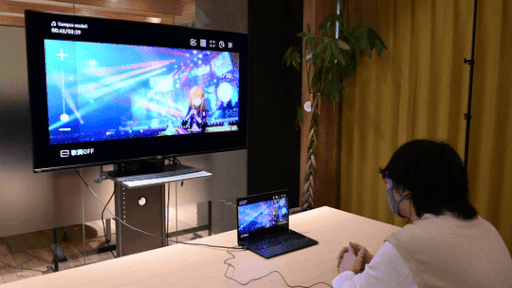 画像ギャラリー No.007のサムネイル画像 / 顔だけでゲームやってみるぜ! メガネに付ける未来的ハンズフリーマウス「JINS ASSIST」を実際に試してみた