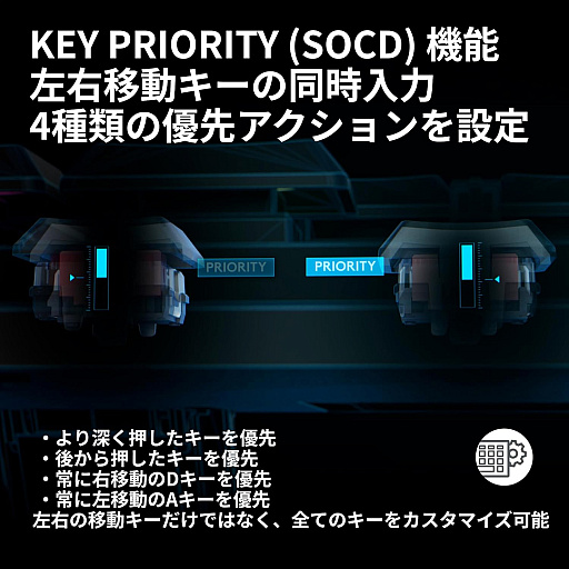 画像ギャラリー No.015のサムネイル画像 / Amazonゲーミングストアで学ぶゲームデバイス用語。「WOLED」「QD-OLED」「ラピッドトリガー」「SOCD」などの最新技術が分かる【PR】