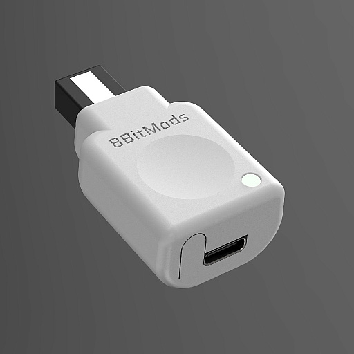 画像ギャラリー No.007のサムネイル画像 / 懐かしのドリームキャストに新たな周辺機器が登場。本体とコントローラをワイヤレス化し,仮想ビジュアルメモリとしても使用可能