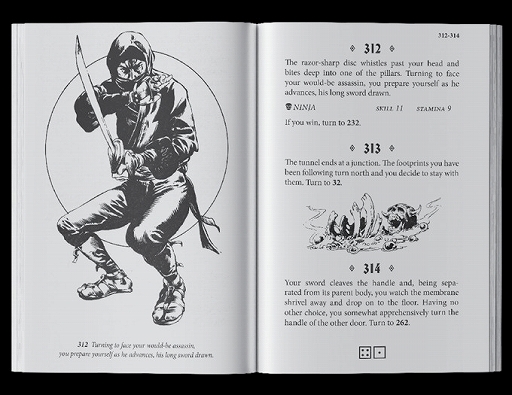 画像ギャラリー No.004のサムネイル画像 / 「火吹山の魔法使い」「死のワナの地下迷宮」など,ゲームブックの名作5冊を当時のイラストで復刻するKickstarterキャンペーンが展開中