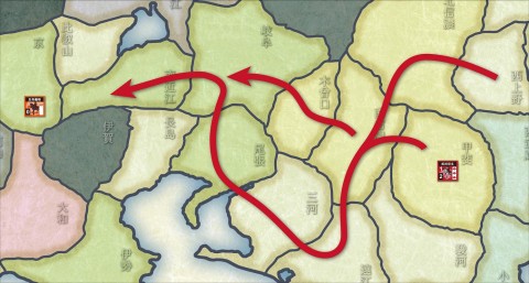 画像ギャラリー No.004のサムネイル画像 / 1人用ボードゲーム「Si-phonBoardGame」,第1弾“信玄上洛”を本日発売