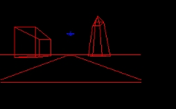画像ギャラリー No.003のサムネイル画像 / 「ジェルダ(PC-6001mkII版)」,プロジェクトEGG会員向けに無料配信開始。1984年に発売されたワイヤーフレーム描写の3Dシューティング