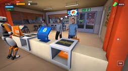 画像ギャラリー No.011のサムネイル画像 / ロボットを雇って自動化していく「Shipping Store Simulator 2037」,デモ版を配信開始。小さな集荷拠点から物流センターへと成り上がろう