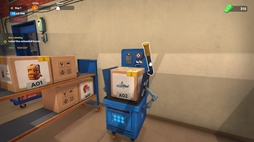 画像ギャラリー No.012のサムネイル画像 / ロボットを雇って自動化していく「Shipping Store Simulator 2037」,デモ版を配信開始。小さな集荷拠点から物流センターへと成り上がろう