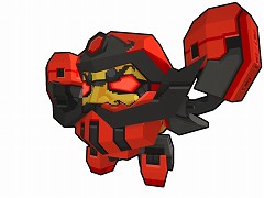 画像ギャラリー No.001のサムネイル画像 / 「C21」ヒゲのブーメランで戦う新ロボ「キングダルマスター」登場