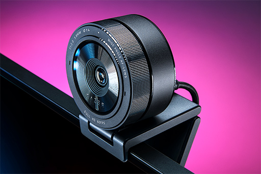 Razerが新型Webカメラ「Kiyo Pro」を発表。室内の照明に合わせて自然な明るさの映像を作り出す