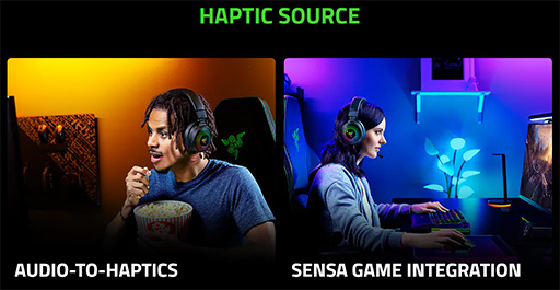 画像ギャラリー No.004のサムネイル画像 / ゲームに合わせて振動するヘッドセットやクッションなど,Razerが独自イベントで新製品を発表