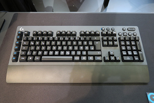 画像ギャラリー No.010のサムネイル画像 / 新型センサー「HERO」搭載のワイヤレスマウス「G603」と,メカニカルワイヤレスキーボード「G613」,Logitech Gの新製品にドイツで触ってみた