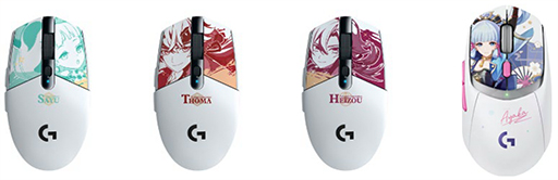 画像ギャラリー No.005のサムネイル画像 / ロジクール×原神のコラボマウス第2弾が1月23日発売。平蔵,早柚,トーマの3人が描かれる