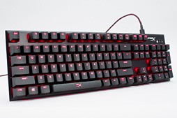 HyperX Alloy FPS Mechanical Gaming Keyboard」レビュー。フローティングデザイン採用のCherry  MX搭載モデル，その実力は
