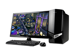 画像ギャラリー No.002のサムネイル画像 / G-Tune,約8万円からの「シムシティ」推奨PC計2機種を発表。7日10時発売