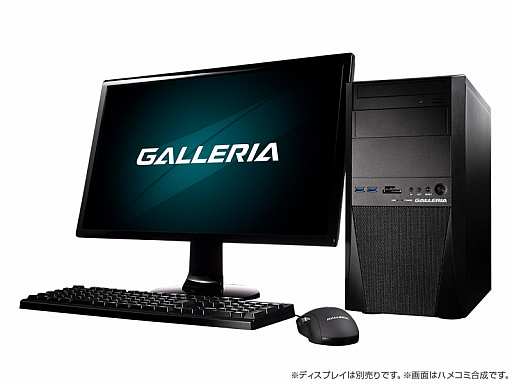 GALLERIAΡ֥ɥ饯X׿侩PCGTX 1060 3GBi5-8500ǥ뤬ä