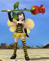 画像ギャラリー No.004のサムネイル画像 / 「熱血江湖」期間限定ハニービー衣装,本日より販売開始