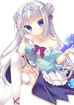 画像ギャラリー No.001のサムネイル画像 / 「桃色大戦ぱいろん+」親指姫ス・フレ・フロマージュと鴨川雨音(Another)が登場