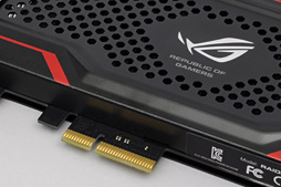 ASUS，そしてR.O.G.初のSSDは買いか。PCIe x2接続モデル「RAIDR Express」を試す