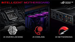 画像ギャラリー No.005のサムネイル画像 / ASUSがComet Lake-S対応のZ490チップセット搭載マザーボード計12製品を発表。2.5Gbps以上の有線LANやWi-Fi 6対応モデルを揃える