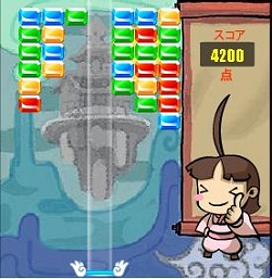 画像集#004のサムネイル/「魔境奇談」モバイルサイトでFLASHゲーム「サヨのぱずるっち」公開