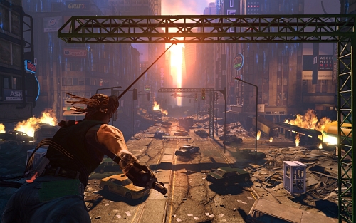 画像ギャラリー No.034のサムネイル画像 / 爽快な“スウィング”が病み付きになるアクションゲーム,「バイオニック コマンドー」のレビューを掲載