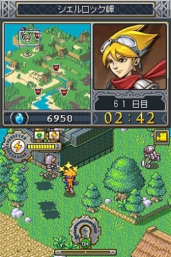 画像集#010のサムネイル/ニンテンドーDSで楽しめる秀作RTS。シンプルながらも手ごたえ十分な「ロックス・クエスト」,明日2月19日発売