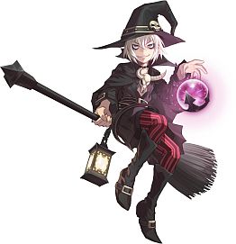 画像ギャラリー No.005のサムネイル画像 / 「LOST SAGA」,空を飛び魔法を放つ新ヒーロー「ウィッチ」が7月12日に登場